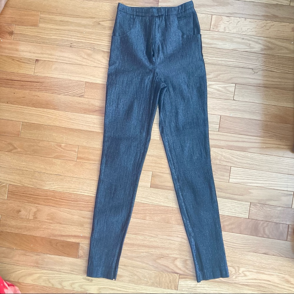 Vintage Hugo buscati shiny stretch pants